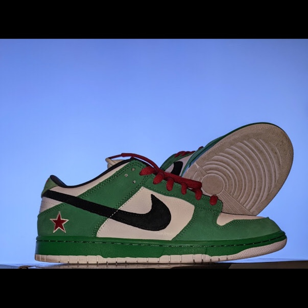 NIKE SB DUNK LOW HEINEKEN 10.5
